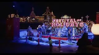 The Secret Agents - Live, Disney Festival of Holidays, Paradise Garden Park Stage, DCA, 11-29-24, 4K