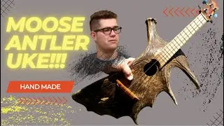Moose Antler Ukulele Hand made