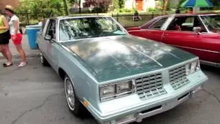 1981 Oldsmobile Cutlass Supreme Exterior and Interior - Saint Catherine Street, Montreal, Quebec