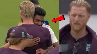 Sad Ben Stokes Appreciates Mohammad Siraj during Handshake for his Brilliant Performance in 5th Test