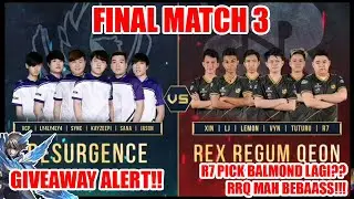 FINAL MPL INVITATIONAL (MATCH 3) RESURGENCE VS REX REGUM QEON