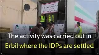 BCF, in cooperation with Kuwait, assisted 500 displaced families from Tuz Khurmatu.