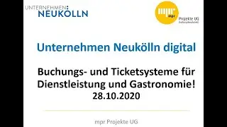Unternehmen Neuk&ouml;lln Digital Buchungssysteme
