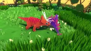 PARKASAURUS: New INDIE Dinosaurs Theme Park Tycoon Management Game Trailer 2018