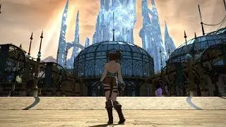 Final fantasy XIV - Exploring Crystarium city
