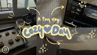 Just a simple day, baking cookies🍪 and little moments 🕯✨️