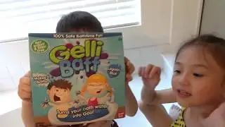 GELLI BAFF!!! Jelly, Slimy LAGOON BLUE Baff - Bath Playtime Fun