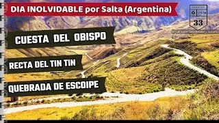 CUESTA DEL OBISPO, RECTA TIN TIN - QUEBRADA DE ESCOIPE √ Cachi a Salta por RUTA 33 🡺 H10