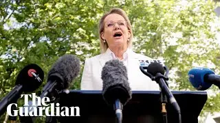 Outgoing opposition leader Sussan Ley speaks after losing the Liberal leadership vote
