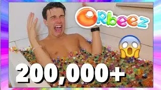 200,000 ORBEEZ IN A BATHTUB!! (GONE WRONG!?)
