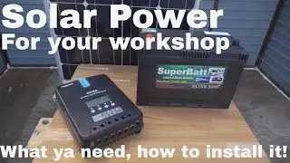 The Ultimate DIY Guide to Solar Power for your Shed (How to!)