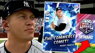 I Added 99 Mickey Mantle For My World Series Game!