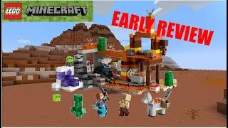 LEGO Minecraft 21263 The Badlands Mineshaft Review!