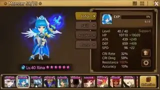 Summoners War, Rina's Revenge Runes