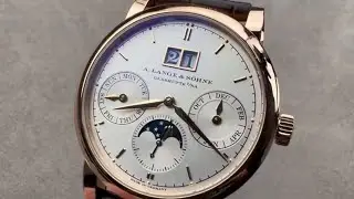A. Lange & Sohne Saxonia Annual Calendar 330.032 A. Lange & Sohne Watch Review
