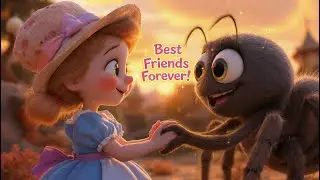 Learn Friendship & Bravery with Little Miss Muffet 🕷 | 3D Pixar Style Learning Song for Kids