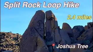 Split Rock Hike in Joshua Tree.  One of the Best Short Hikes
