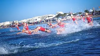 surf  race - Lifesaving world championships rescue