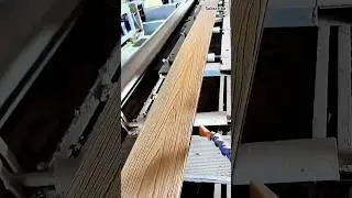 The production process of co-extrusion wpc decking with impressive patterns #machine #technology