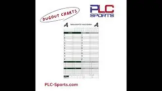 PLC Sports Customizes LineUp & Dugout Cards for Baseball & Softball
