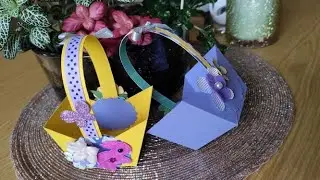 🌺Tuto jolis minis paniers de Pâques (Mini Easter Egg Basket ) Suite 🌺