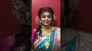 reception bride💥💥#bridal #makeup #real #uma #follow#shere