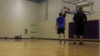 Yes, I can still dunk...(practice dunks)