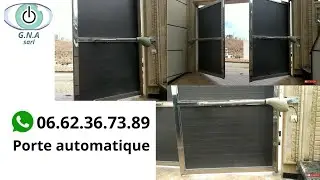 installation porte automatique Hoceima