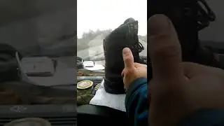 Берци Талан. Обработка водоотталкивающим спреем.