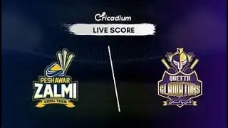 🔴Live: PSZ vs QTG - 2nd Match PSL Live | Peshawar Zalmi vs Quetta Gladiators Live | #cricketlive