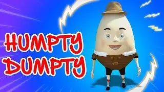 humpty dumpty era seduto su un muro | rime uova | rima per bambini | Humpty Dumpty Sat on A Wall