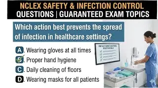 50 NCLEX Safety & Infection Control Questions #2026   #education #study #explore #fypシ゚viral