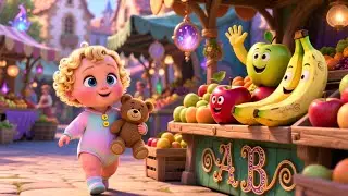 Baby and the Moon Market | Nursery Rhyme Song for Kids