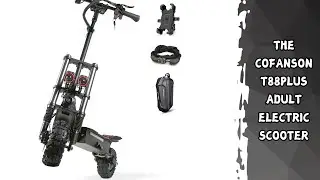 FULL REVIEW: COFANSON T88Plus 60Miles 60V33Ah - Top Speed 50mph, Dual Suspension Comfort