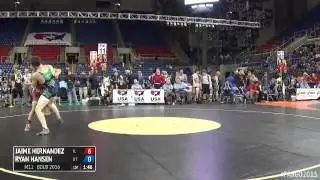 138 Cons. Round 9 - Ryan Hansen (Utah) vs. Jaime Hernandez (Illinois)