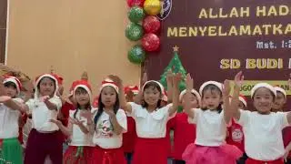 Kakak Vania dan Teman2nya || Lonceng Natal Bergema || Tarian anak || Sd Budi Mulia Bogor#anakhebat