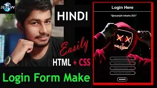 How to Create a Registration  Form in HTML and CSS || How to Make Registration form in HTML and CSS