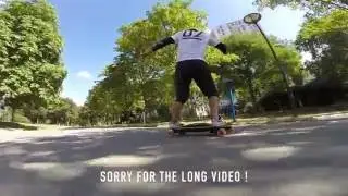 E-SK8.FR / LEIFTECH ESNOWBOARD... FIRST MINUTES... FROM SCRATCH.