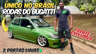 CELTA VERDE RODA DO BUGATTI ORIGINAL ARO 17 TALA 8