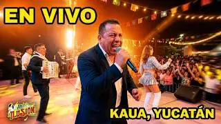 🎶Aaron y Su Grupo Ilusion🎹 En Vivo Kaua Yucatan🎷 Fiesta Tradicional 2025💃 La mejor Cumbia mexicana