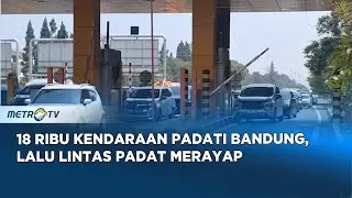 Gerbang Tol Pasteur Macet, Wisatawan Padati Kota Bandung
