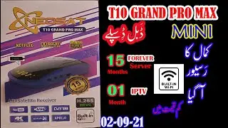Neosat T10 Grand Pro Max Mini Receiver || Unboxing || Dolby Support / Forever Server in Low price