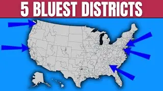 Top 5 Bluest Congressional Districts