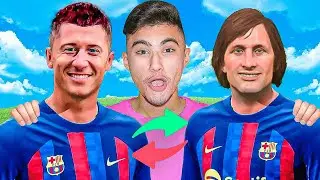فيفا 23|كل هدف يسجله برشلونة = نتعاقد مع أسطورة للنادي !🔥