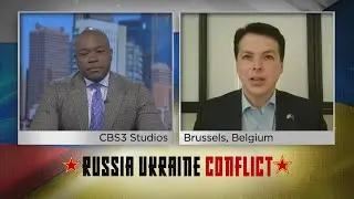 Congressman Brendan Boyle Speaks To CBS3 From NATO Meeting In Brussels