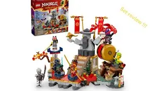 Tournament battle arena lego set review (set number 71818)