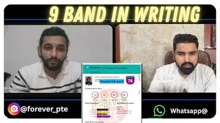 Rahul from Gujarat scored 9 band in Writing  | Forever PTE