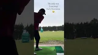 Early Extension Fix #golf #improveyourgolf #golfswing #golfinstruction #golftechnique #golfer