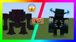 Corundum Guardian VS Warden - Minecraft Corundum Guardian Reborn Mod