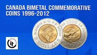 Canada Bimetal Commemorative coins 1996-2012 HD